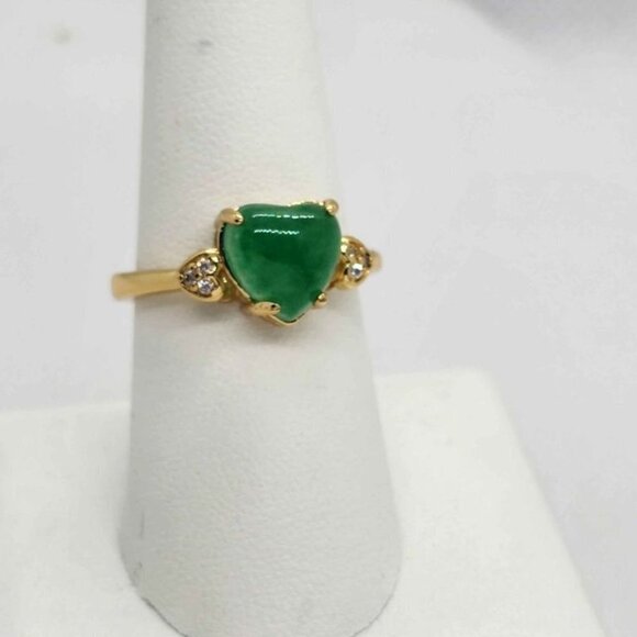 Jewelry - Brand NEW   Jade Hearts  Ring